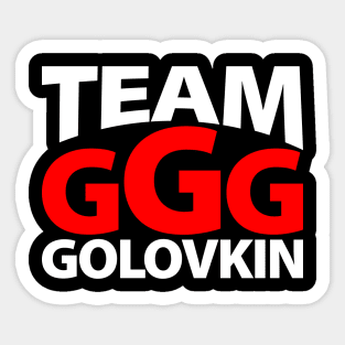 Team GGG Golovkin Sticker